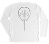 Horseshoe Crab Performance Build-A-Shirt (Back / WH)