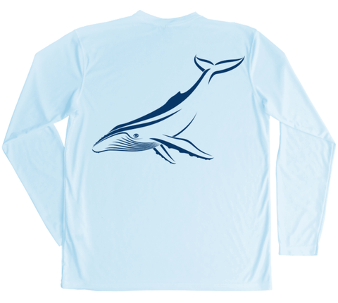 Humpback Whale Performance Build-A-Shirt (Back / AB)