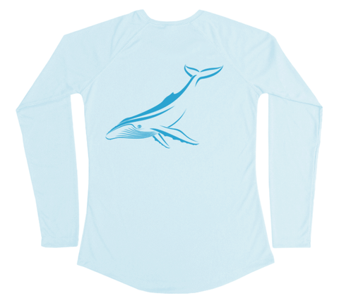 Humpback Whale Performance Build-A-Shirt (Women - Back / AB)