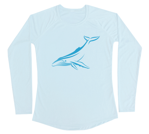 Humpback Whale Performance Build-A-Shirt (Women - Front / AB)