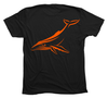 Humpback Whale T-Shirt Build-A-Shirt (Back / BL)