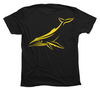 Humpback Whale T-Shirt Build-A-Shirt (Back / BL)