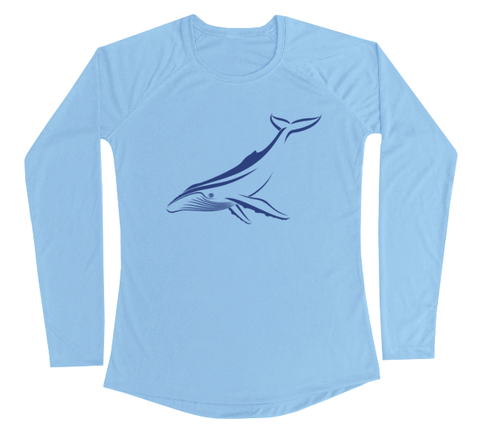 Humpback Whale Performance Build-A-Shirt (Women - Front / CB)