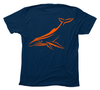 Humpback Whale T-Shirt Build-A-Shirt (Back / MN)