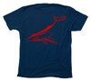 Humpback Whale T-Shirt Build-A-Shirt (Back / MN)