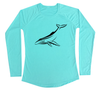 Humpback Whale Performance Build-A-Shirt (Women - Front / WB)