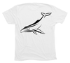 Humpback Whale T-Shirt Build-A-Shirt (Back / WH)