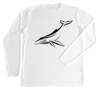 Humpback Whale Performance Build-A-Shirt (Front / WH)