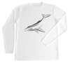 Humpback Whale Performance Build-A-Shirt (Front / WH)