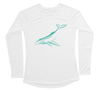 Humpback Whale Performance Build-A-Shirt (Women - Front / WH)