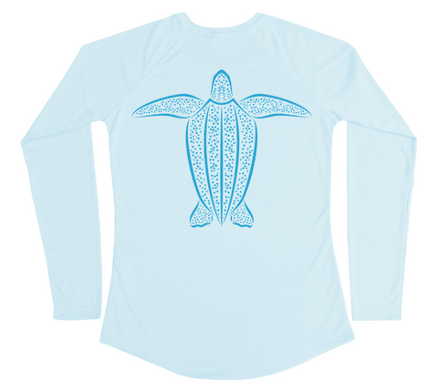 Leatherback Sea Turtle Women's Swim Shirt