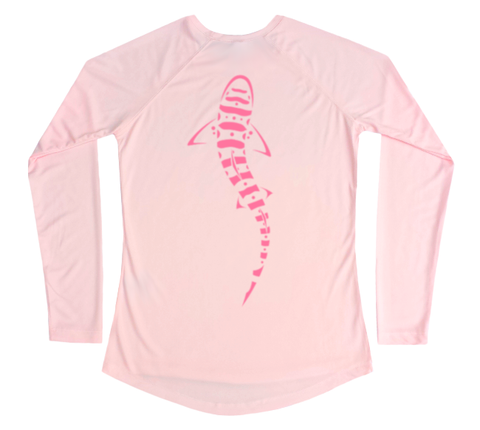 Leopard Shark Performance Build-A-Shirt (Women - Back / PB)