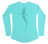 Leopard Shark Performance Build-A-Shirt (Women - Back / WB)