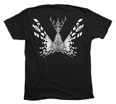 Lionfish T-Shirt Build-A-Shirt (Back / BL)