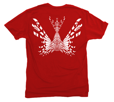 Lionfish T-Shirt Build-A-Shirt (Back / RE)