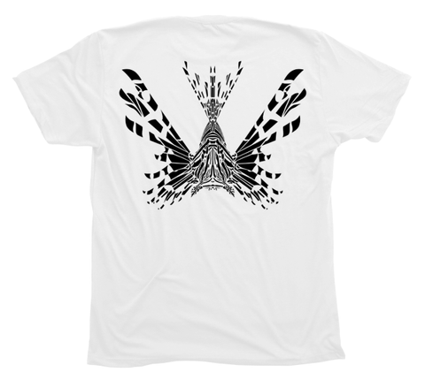 Lionfish T-Shirt Build-A-Shirt (Back / WH)