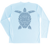 Sea Turtle Coral Form Long Sleeve Sun Protection Shirt