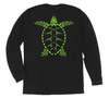 Loggerhead Sea Turtle Long Sleeve T-Shirt Build-A-Shirt (Back / BL)