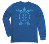 Loggerhead Sea Turtle Long Sleeve T-Shirt Build-A-Shirt (Back / CH)