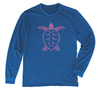 Loggerhead Sea Turtle Long Sleeve T-Shirt Build-A-Shirt (Front / CH)