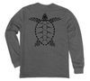 Loggerhead Sea Turtle Long Sleeve T-Shirt Build-A-Shirt (Back / HT)