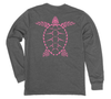 Loggerhead Sea Turtle Long Sleeve T-Shirt Build-A-Shirt (Back / HT)