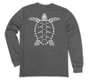 Loggerhead Sea Turtle Long Sleeve T-Shirt Build-A-Shirt (Back / HT)