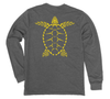 Loggerhead Sea Turtle Long Sleeve T-Shirt Build-A-Shirt (Back / HT)