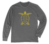 Loggerhead Sea Turtle Long Sleeve T-Shirt Build-A-Shirt (Front / HT)