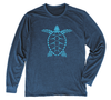 Loggerhead Sea Turtle Long Sleeve T-Shirt Build-A-Shirt (Front / NH)