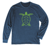 Loggerhead Sea Turtle Long Sleeve T-Shirt Build-A-Shirt (Front / NH)