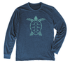 Loggerhead Sea Turtle Long Sleeve T-Shirt Build-A-Shirt (Front / NH)