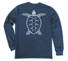 Loggerhead Sea Turtle Long Sleeve T-Shirt Build-A-Shirt (Back / NH)