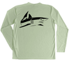 Mako Shark Long Sleeve Sun Protection Shirt (Sage)
