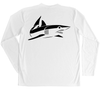 Mako Shark Performance Build-A-Shirt (Back / WH)