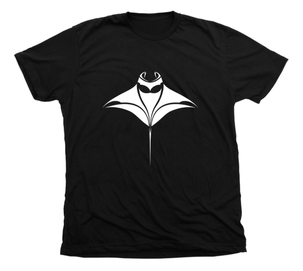 Manta Ray T-Shirt Build-A-Shirt (Front / BL) – Shark Zen