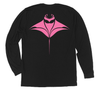 Manta Ray Long Sleeve T-Shirt Build-A-Shirt (Back / BL)