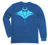 Manta Ray Long Sleeve T-Shirt Build-A-Shirt (Back / CH)