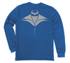 Manta Ray Long Sleeve T-Shirt Build-A-Shirt (Back / CH)