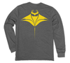 Manta Ray Long Sleeve T-Shirt Build-A-Shirt (Back / HT)