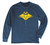 Manta Ray Long Sleeve T-Shirt Build-A-Shirt (Front / NH)