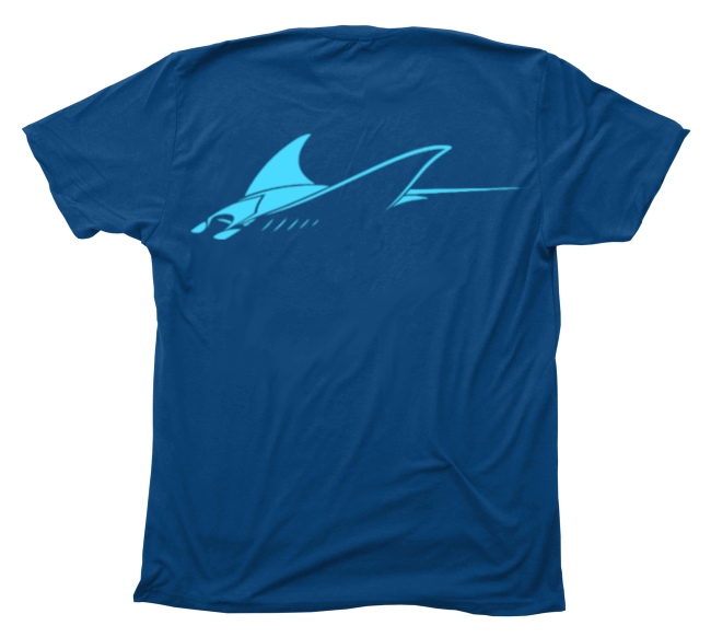 Manta Ray [Side View] T-Shirt