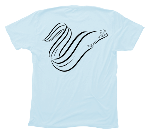 Moray Eel T-Shirt Build-A-Shirt (Back / LB)