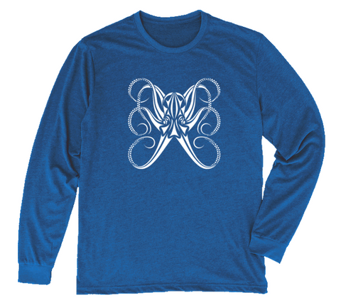 Octopus Long Sleeve T-Shirt Build-A-Shirt (Front / CH)