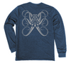 Octopus Long Sleeve T-Shirt Build-A-Shirt (Back / NH)