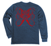 Octopus Long Sleeve T-Shirt Build-A-Shirt (Back / NH)