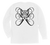 Octopus Long Sleeve T-Shirt Build-A-Shirt (Back / WH)
