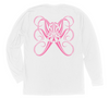 Octopus Long Sleeve T-Shirt Build-A-Shirt (Back / WH)