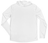 Shark Zen Tuna Performance Hoodie (Front / White)