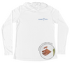 Hawksbill Sea Turtle Performance Hoodie (Women - Water Camo)